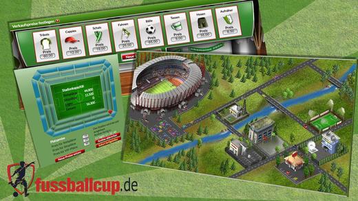 Fussballcup stadium and club grounds