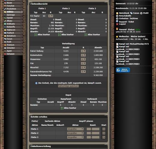 Operation Weltherrschaft fleet planner