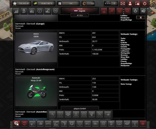 World of Crime car trading