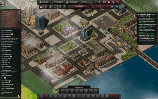 World of Crime city overview
